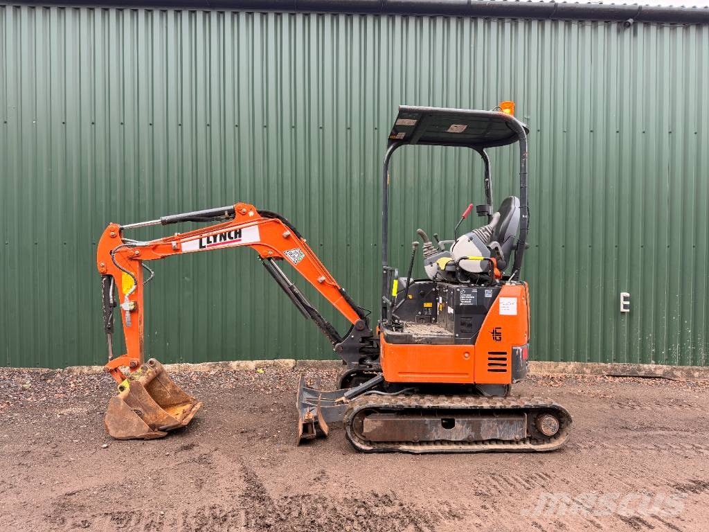 Hitachi ZX 17 U-6 Mini Excavator 小型挖掘机