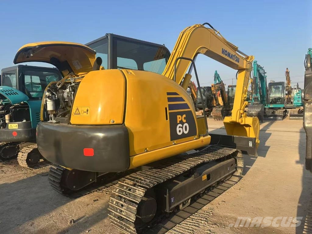 Komatsu PC 60 中型油圧ショベル 7t-12t(ユンボ・パワーショベル・バックホー)
