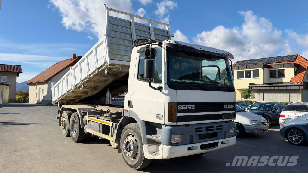 DAF CF 480 8x4 mulda tipper - electric tarpaulin Sklápěče