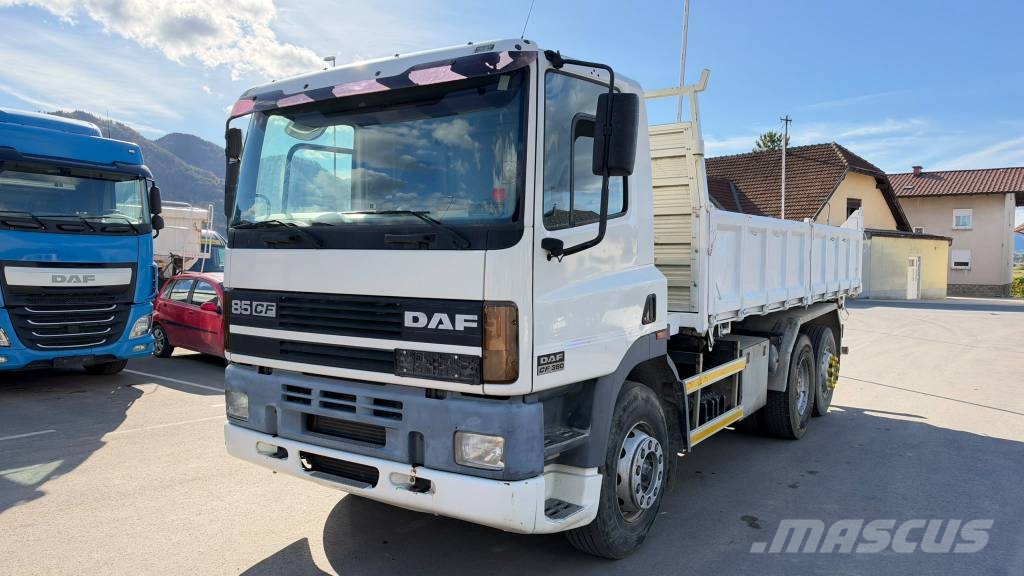 DAF CF 480 8x4 mulda tipper - electric tarpaulin Sklápěče