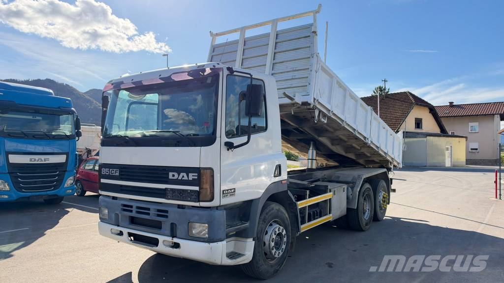 DAF CF 480 8x4 mulda tipper - electric tarpaulin Sklápěče