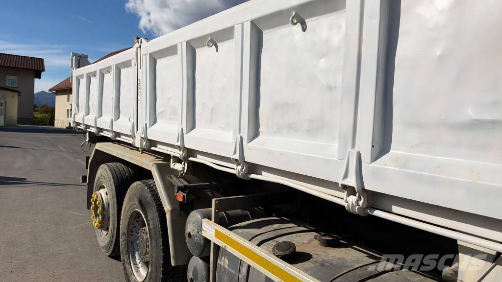 DAF CF 480 8x4 mulda tipper - electric tarpaulin Sklápěče