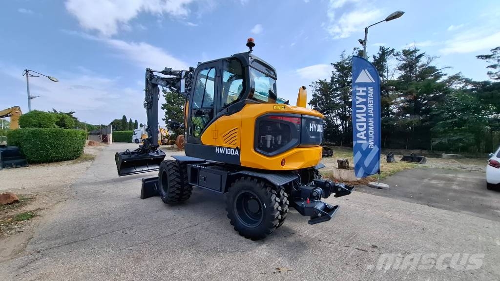 Hyundai HW 100 A Wielgraafmachines