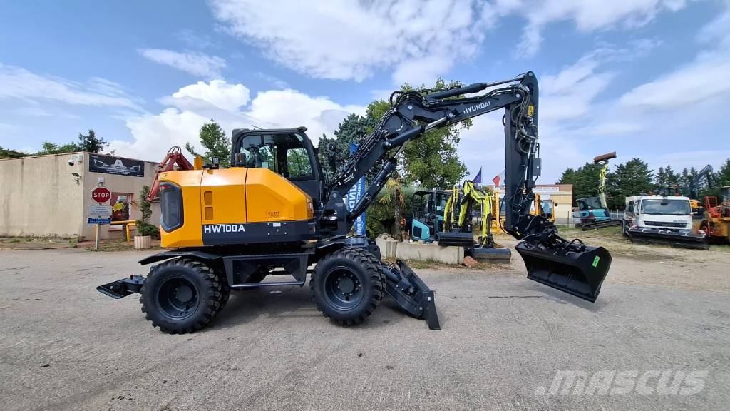 Hyundai HW 100 A Wielgraafmachines