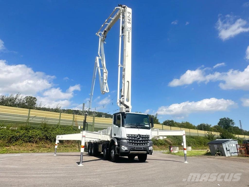 Mercedes-Benz Arocs 4142 Arocs 5 4142 8x4 SWAN TSP 47-5 160RZ ( Бетононасосы