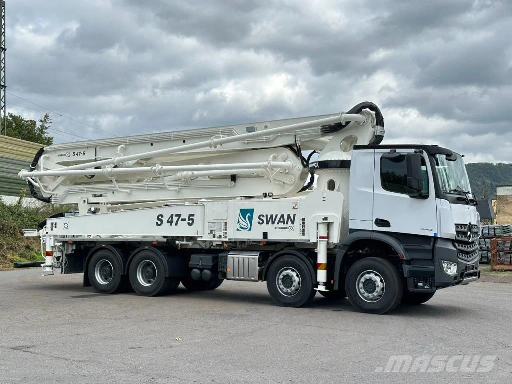 Mercedes-Benz Arocs 4142 Arocs 5 4142 8x4 SWAN TSP 47-5 160RZ ( Camión hormigonera