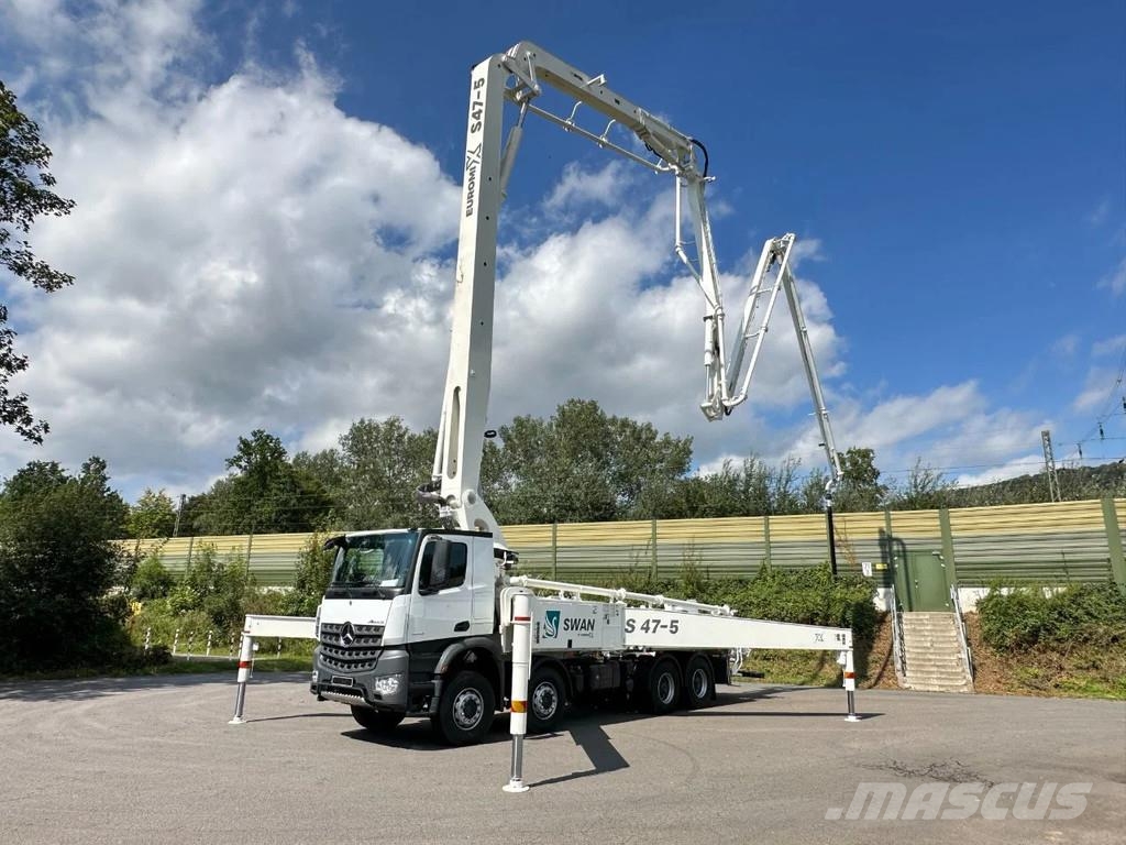 Mercedes-Benz Arocs 4142 Arocs 5 4142 8x4 SWAN TSP 47-5 160RZ ( Lastbilar med betongpump