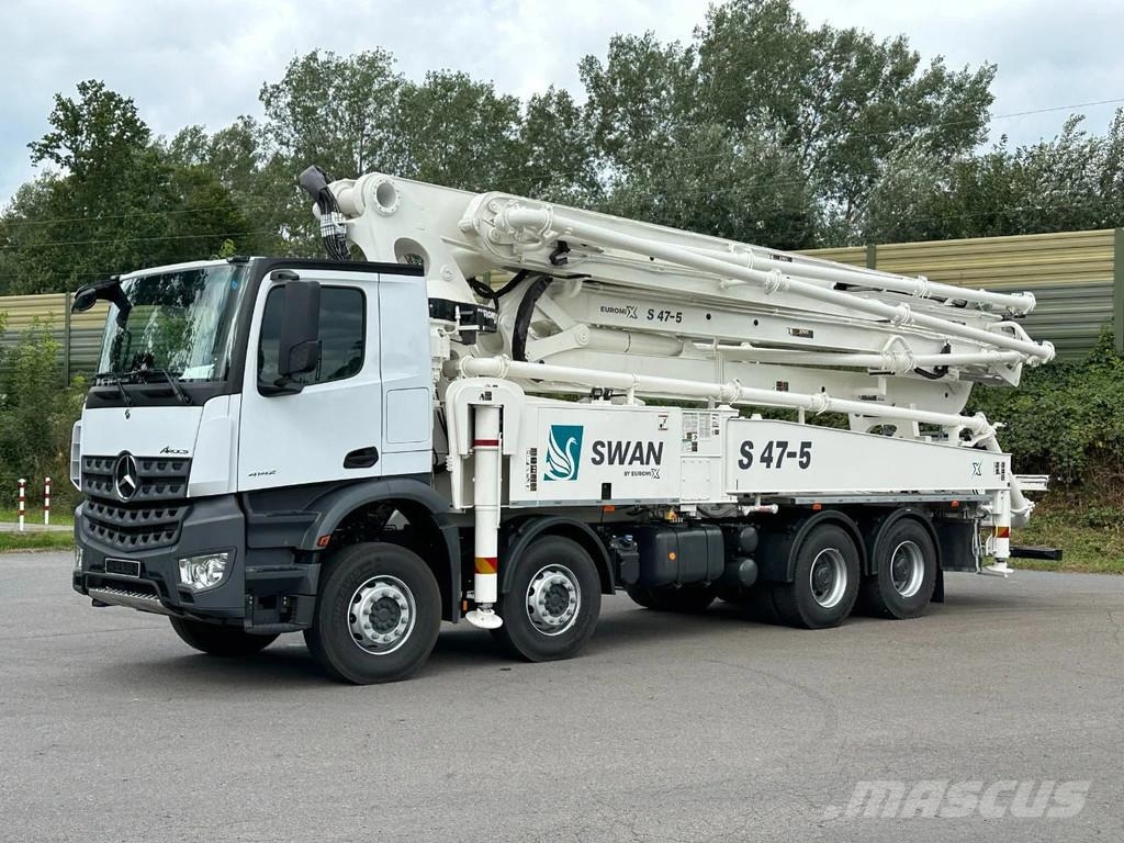 Mercedes-Benz Arocs 4142 Arocs 5 4142 8x4 SWAN TSP 47-5 160RZ ( Lastbilar med betongpump