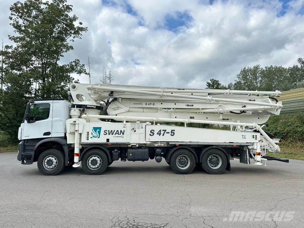 Mercedes-Benz Arocs 4142 Arocs 5 4142 8x4 SWAN TSP 47-5 160RZ ( Lastbilar med betongpump