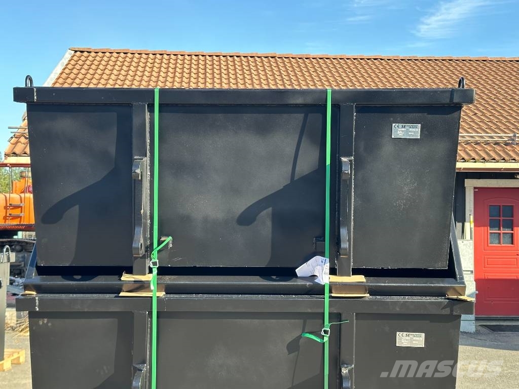 SE Equipment 2m3 Trima sms fäste Soplåda sopcontainer container Special containers