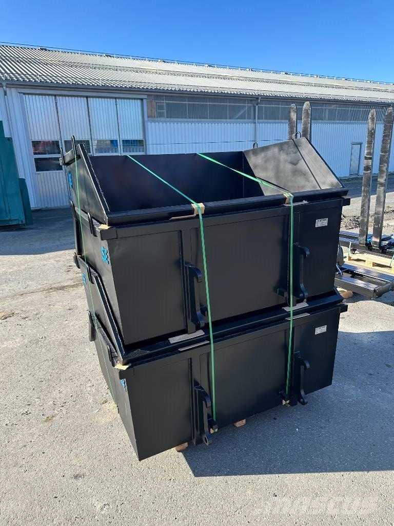 SE Equipment 2m3 Trima sms fäste Soplåda sopcontainer container Special containers