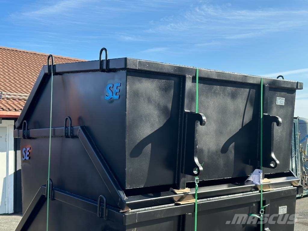SE Equipment 2m3 Trima sms fäste Soplåda sopcontainer container Special containers