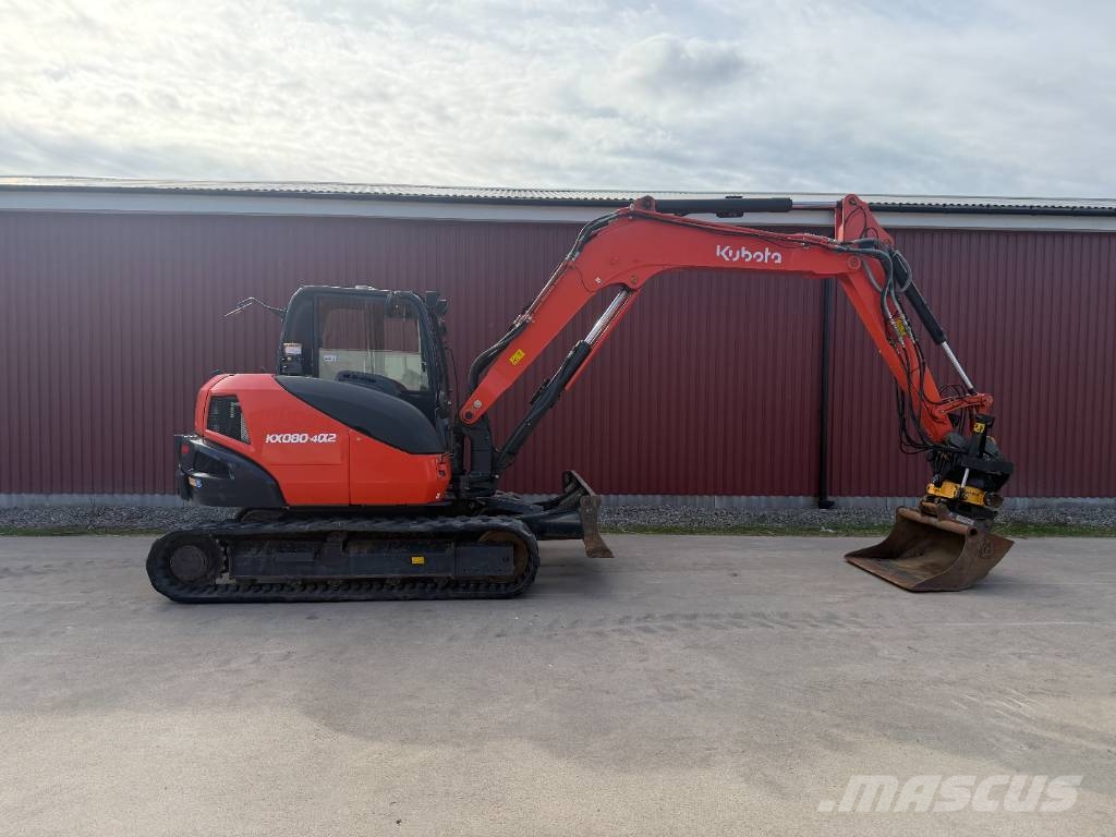 Kubota KX 080-4 Escavadeiras Midi 7t - 12t