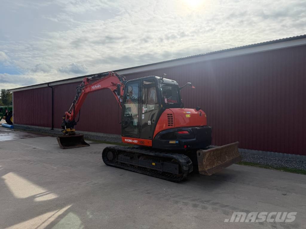 Kubota KX 080-4 Escavadeiras Midi 7t - 12t