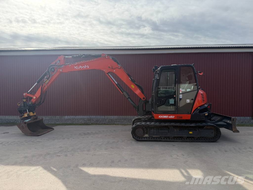Kubota KX 080-4 Escavadeiras Midi 7t - 12t
