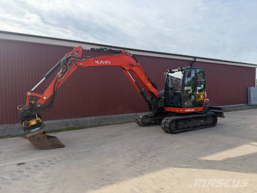 Kubota KX 080-4 Escavadeiras Midi 7t - 12t