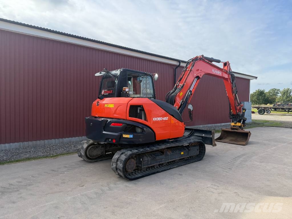Kubota KX 080-4 Escavadeiras Midi 7t - 12t