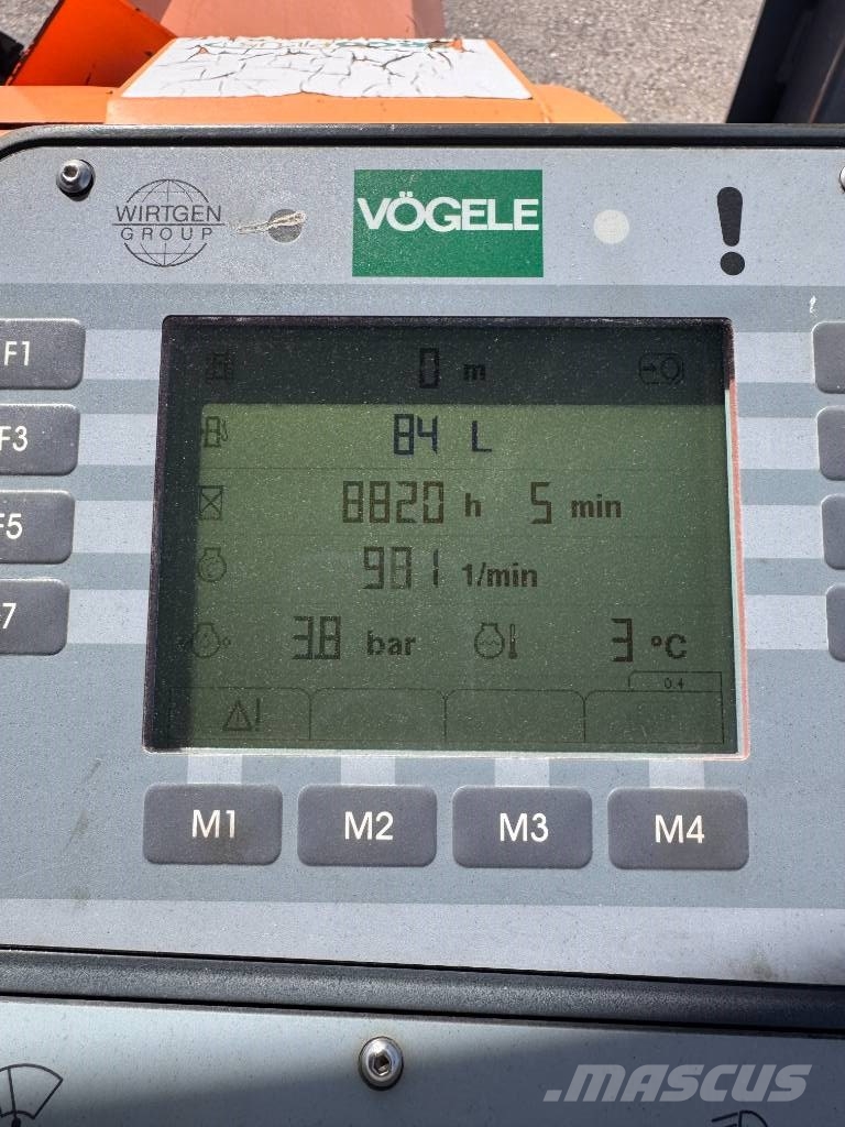 Vögele Super 1600-2 Asfaltudlæggere