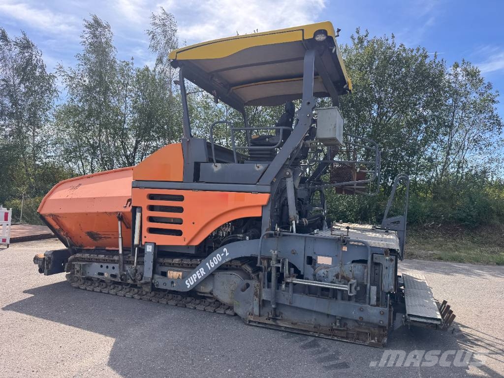 Vögele Super 1600-2 Asfaltudlæggere