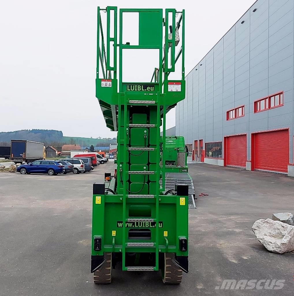 HAB S225-12 E4WDS, 22,5m electric scissor lift Nůžková zvedací plošina