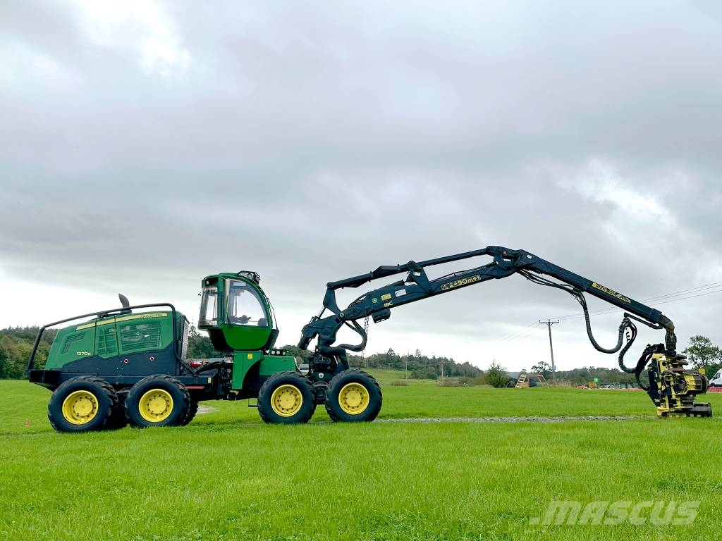 John Deere 1270G Forestry Harvester 8WD c/w 415 Head Harversteri
