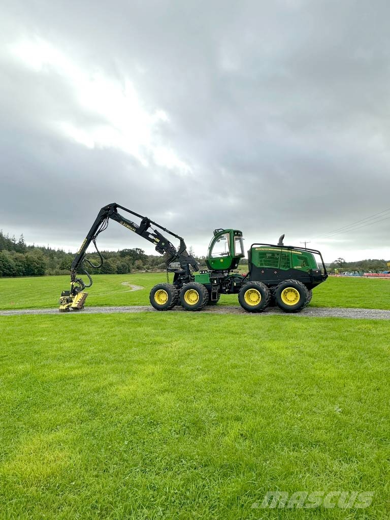 John Deere 1270G Forestry Harvester 8WD c/w 415 Head Harversteri