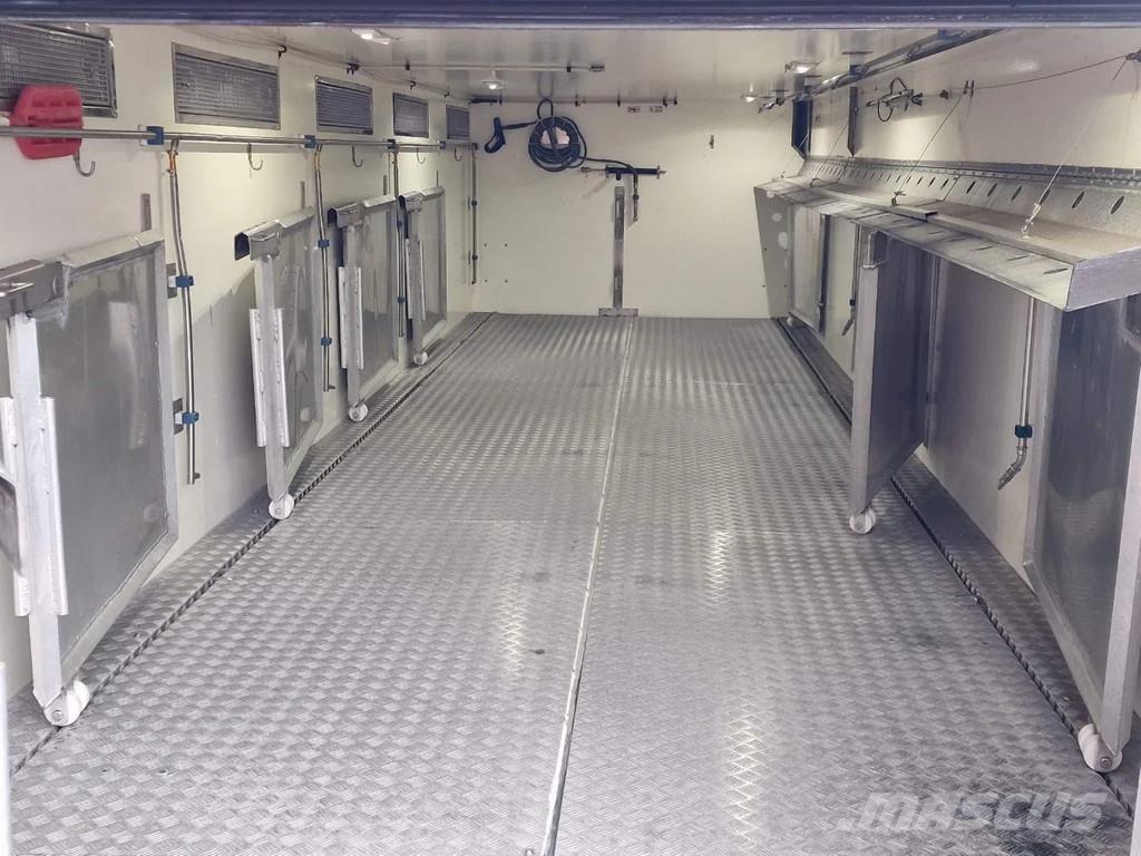DAF XF 440 SuperSpaceCab 6x2*4 - 2 deck Closed Livesto Автотранспорт для перевезення тварин