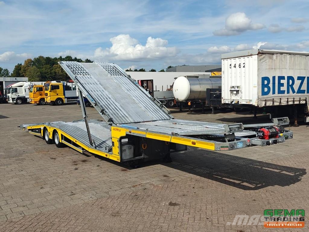 AKSOYLU 2 AXLE SEMI TRAILER AutoTransporter 4 Load Полуремаркета за превоз на автомобили
