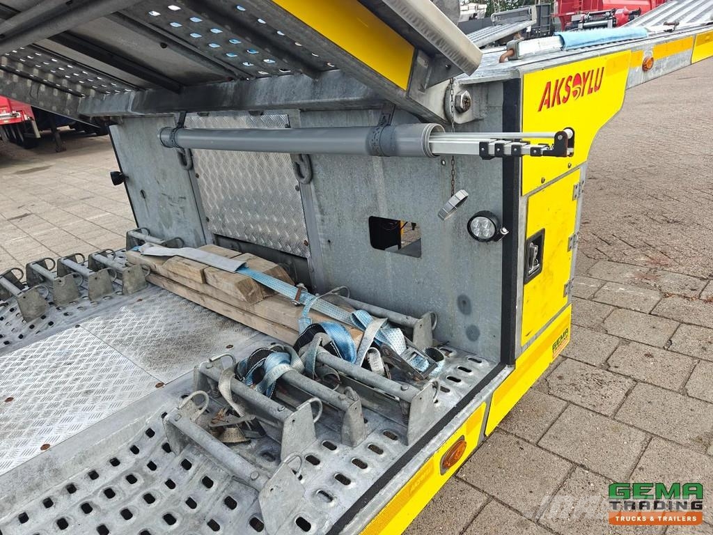  AKSOYLU 2 AXLE SEMI TRAILER AutoTransporter 4 Load Полуремаркета за превоз на автомобили
