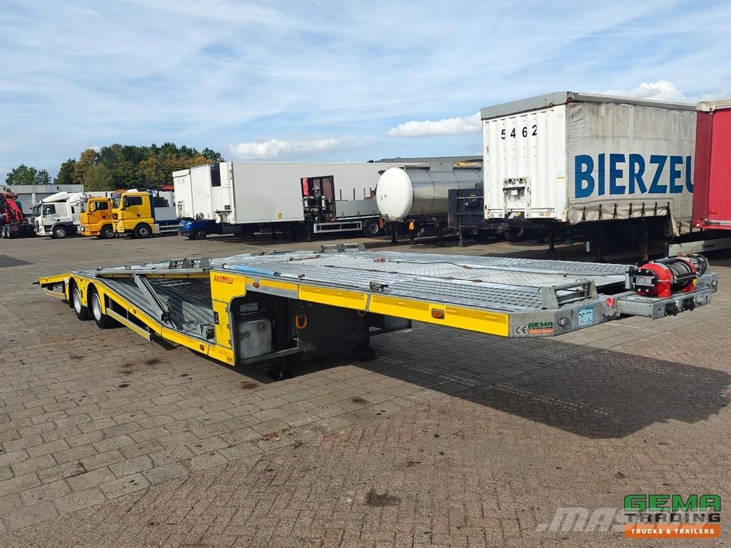  AKSOYLU 2 AXLE SEMI TRAILER AutoTransporter 4 Load Полуремаркета за превоз на автомобили
