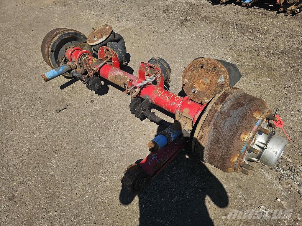 SAF TRAILER AXLE DRUM SINGLE TIRE. Ejes