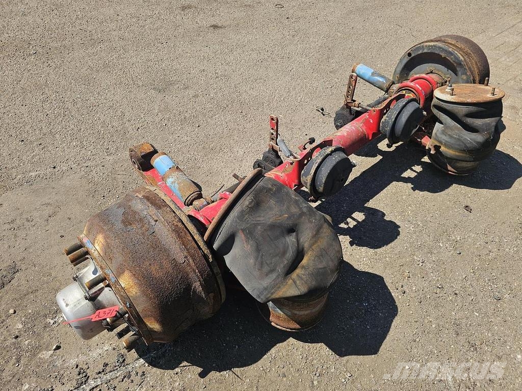 SAF TRAILER AXLE DRUM SINGLE TIRE. Ejes