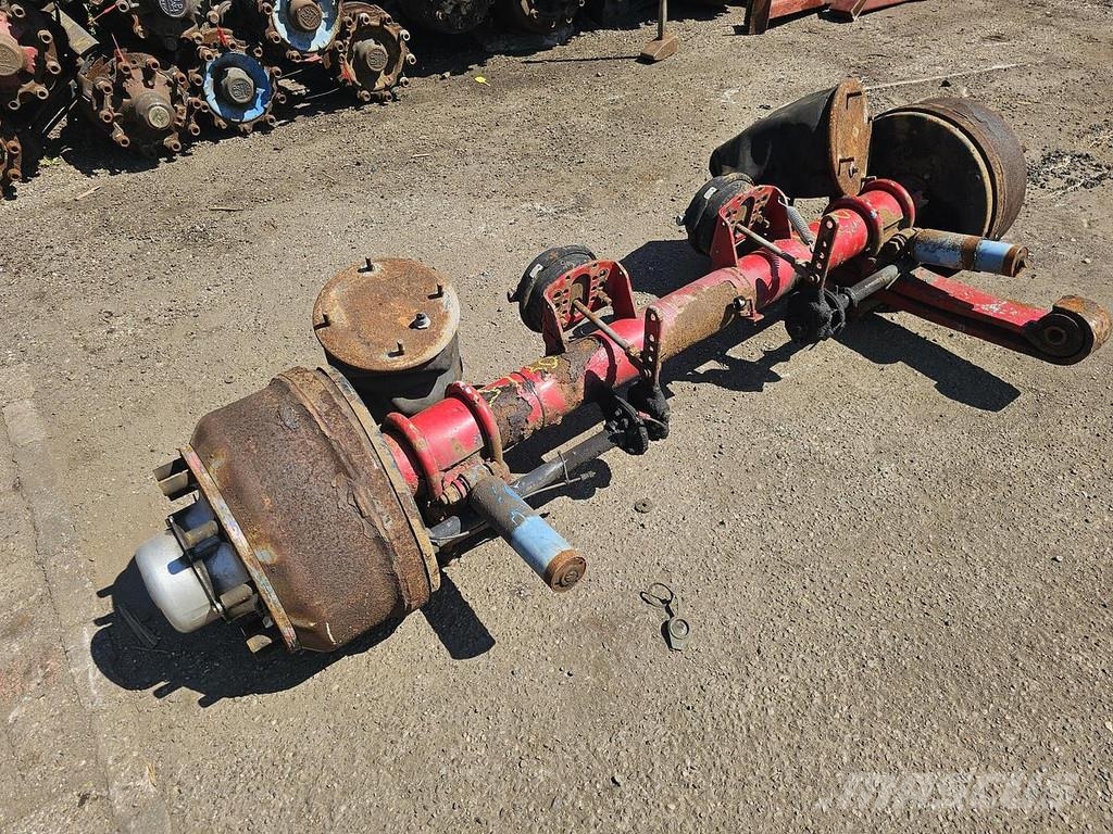 SAF TRAILER AXLE DRUM SINGLE TIRE. Ejes