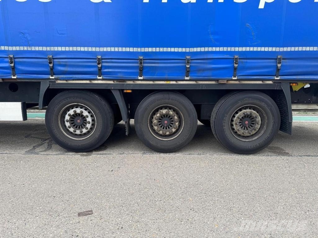 Krone 3 AXLE SAF + SLIDING ROOF Tentpoolhaagised