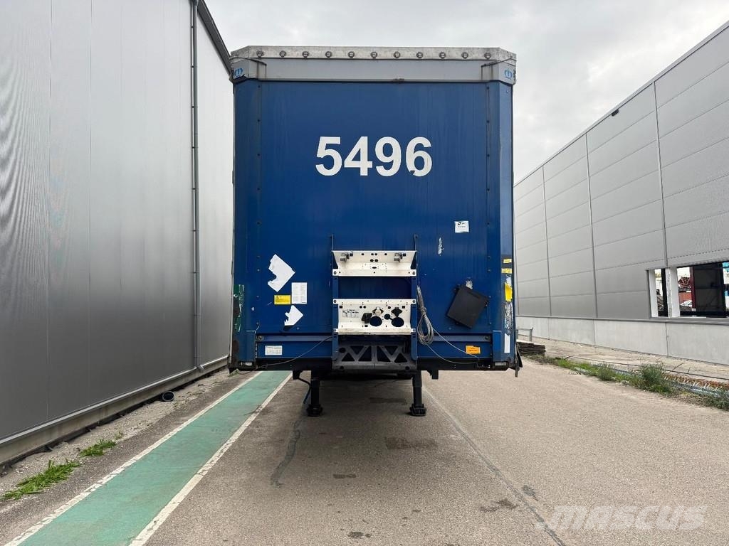Krone 3 AXLE SAF + SLIDING ROOF Tentpoolhaagised