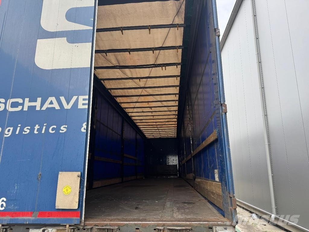 Krone 3 AXLE SAF + SLIDING ROOF Tentpoolhaagised