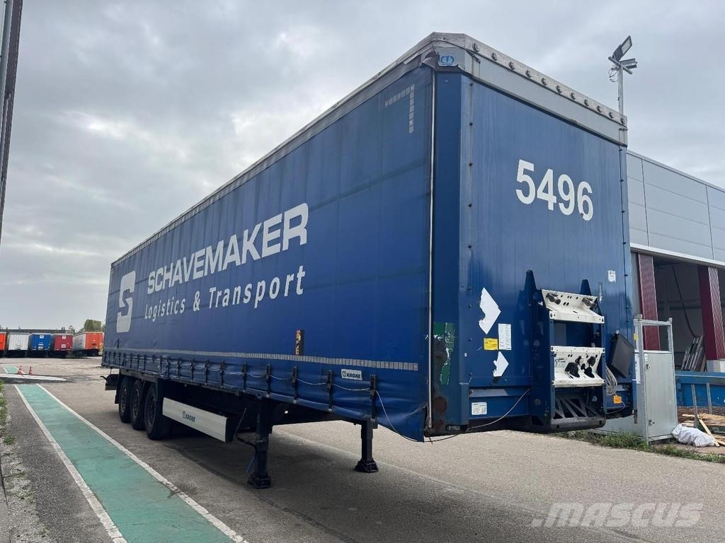 Krone 3 AXLE SAF + SLIDING ROOF Tentpoolhaagised