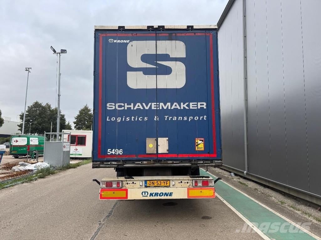 Krone 3 AXLE SAF + SLIDING ROOF Tentpoolhaagised
