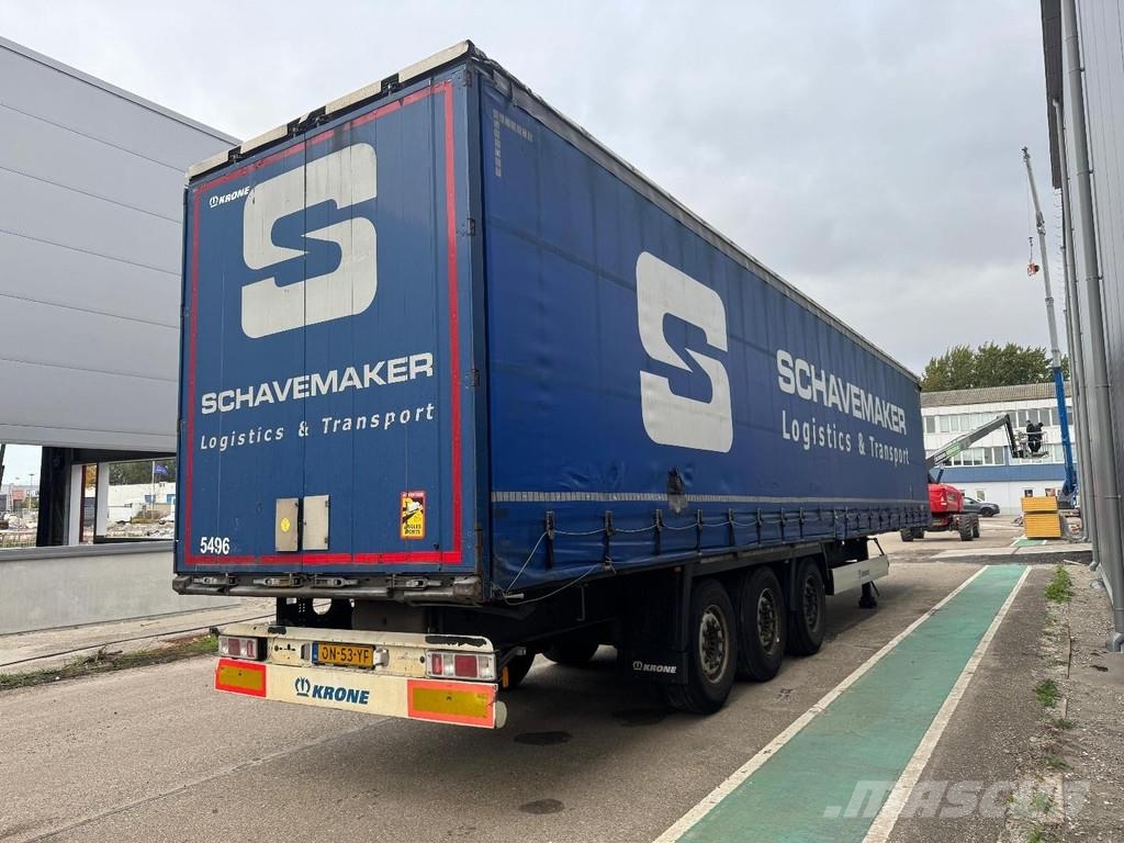 Krone 3 AXLE SAF + SLIDING ROOF Tentpoolhaagised