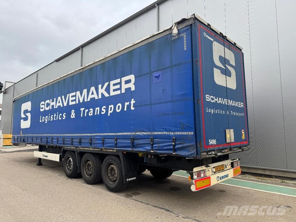 Krone 3 AXLE SAF + SLIDING ROOF Tentpoolhaagised