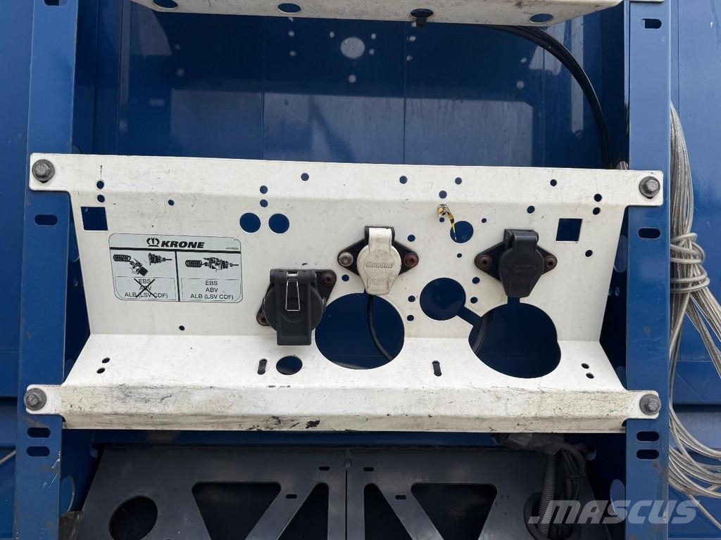 Krone 3 AXLE SAF + SLIDING ROOF Tentpoolhaagised