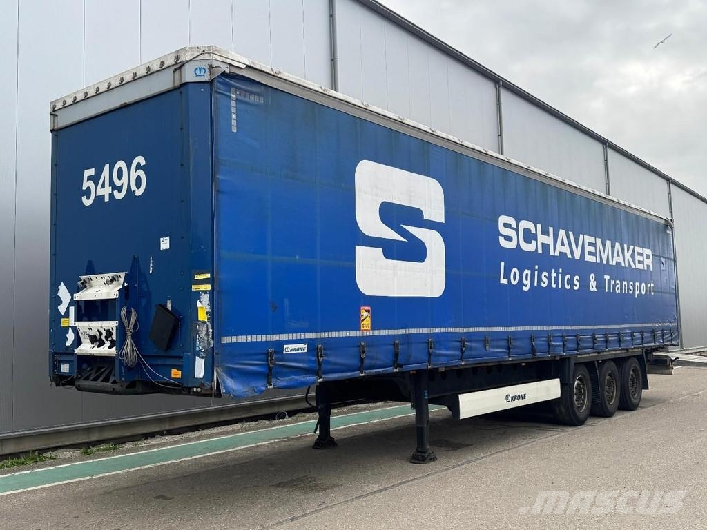 Krone 3 AXLE SAF + SLIDING ROOF Tentpoolhaagised