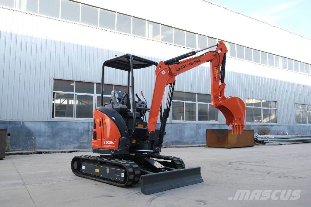 Shanding SD25U Excavator Powerful Engine factory Crawler excavators