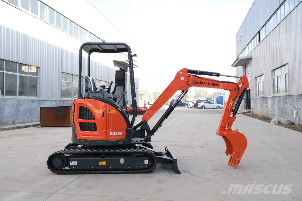 Shanding SD25U Excavator Powerful Engine factory Crawler excavators