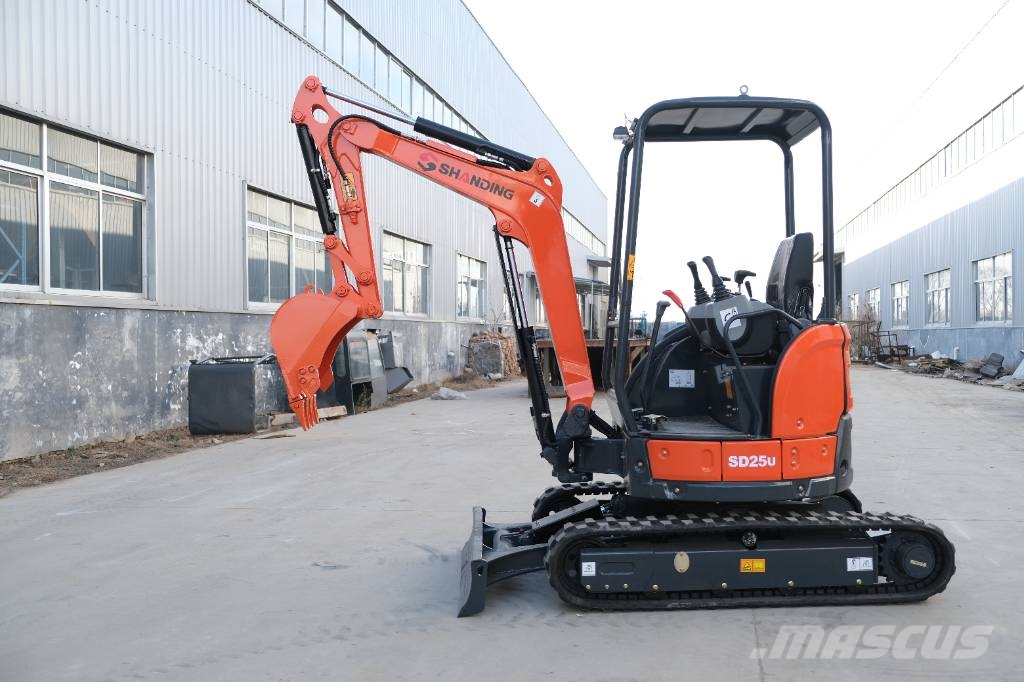 Shanding SD25U Excavator Powerful Engine factory Crawler excavators