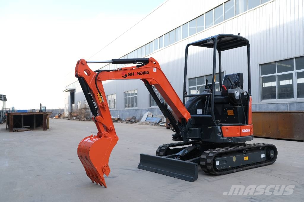 Shanding SD25U Excavator Powerful Engine factory Crawler excavators