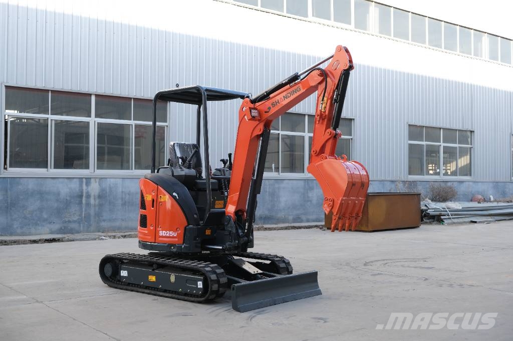Shanding SD25U Excavator Powerful Engine factory Crawler excavators
