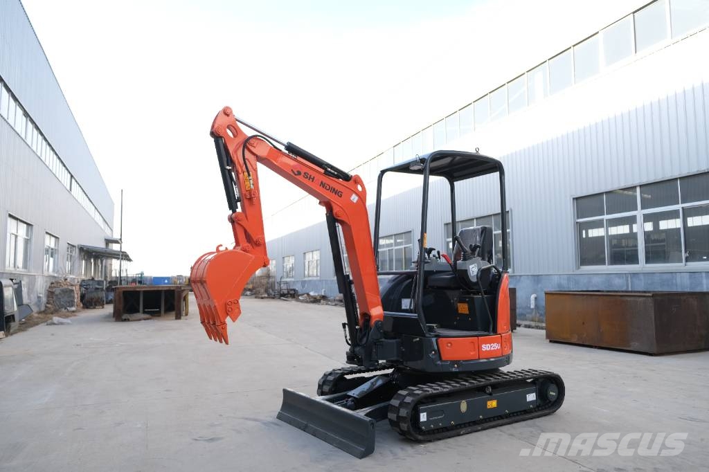 Shanding SD25U Excavator Powerful Engine factory Crawler excavators