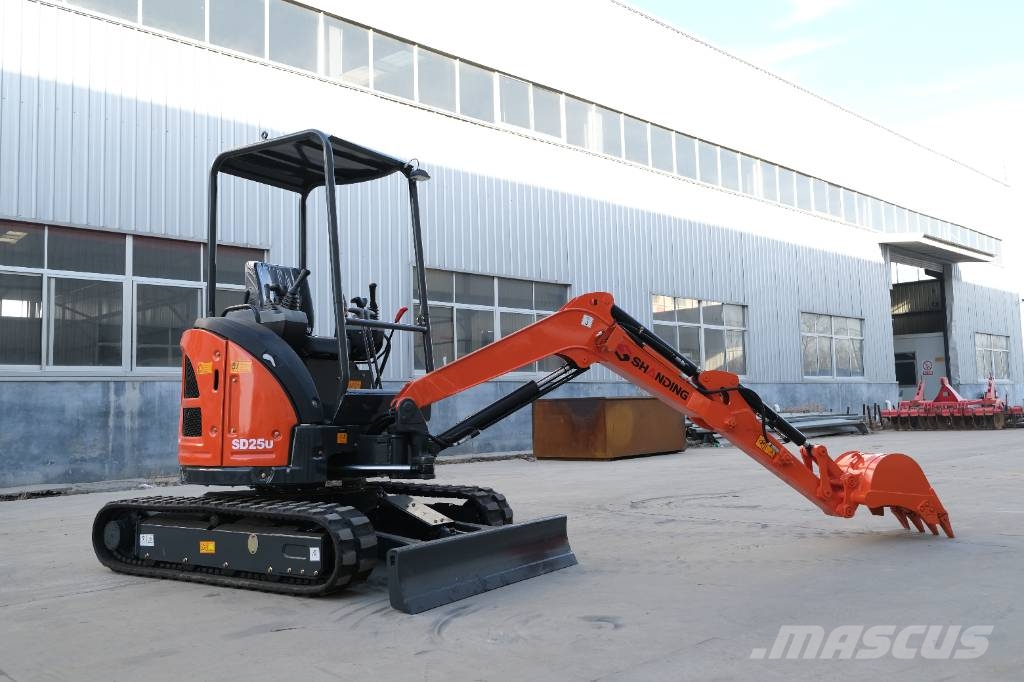 Shanding SD25U Excavator Powerful Engine factory Crawler excavators