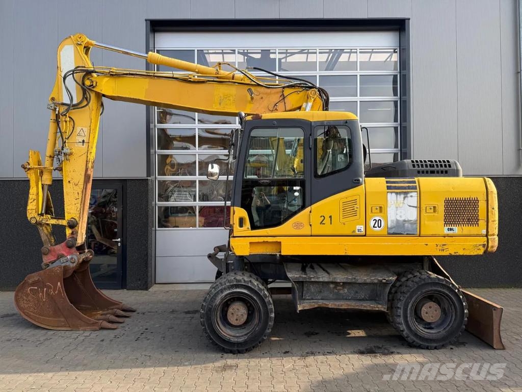 Komatsu PW180-7 Εκσκαφείς με τροχούς - λάστιχα